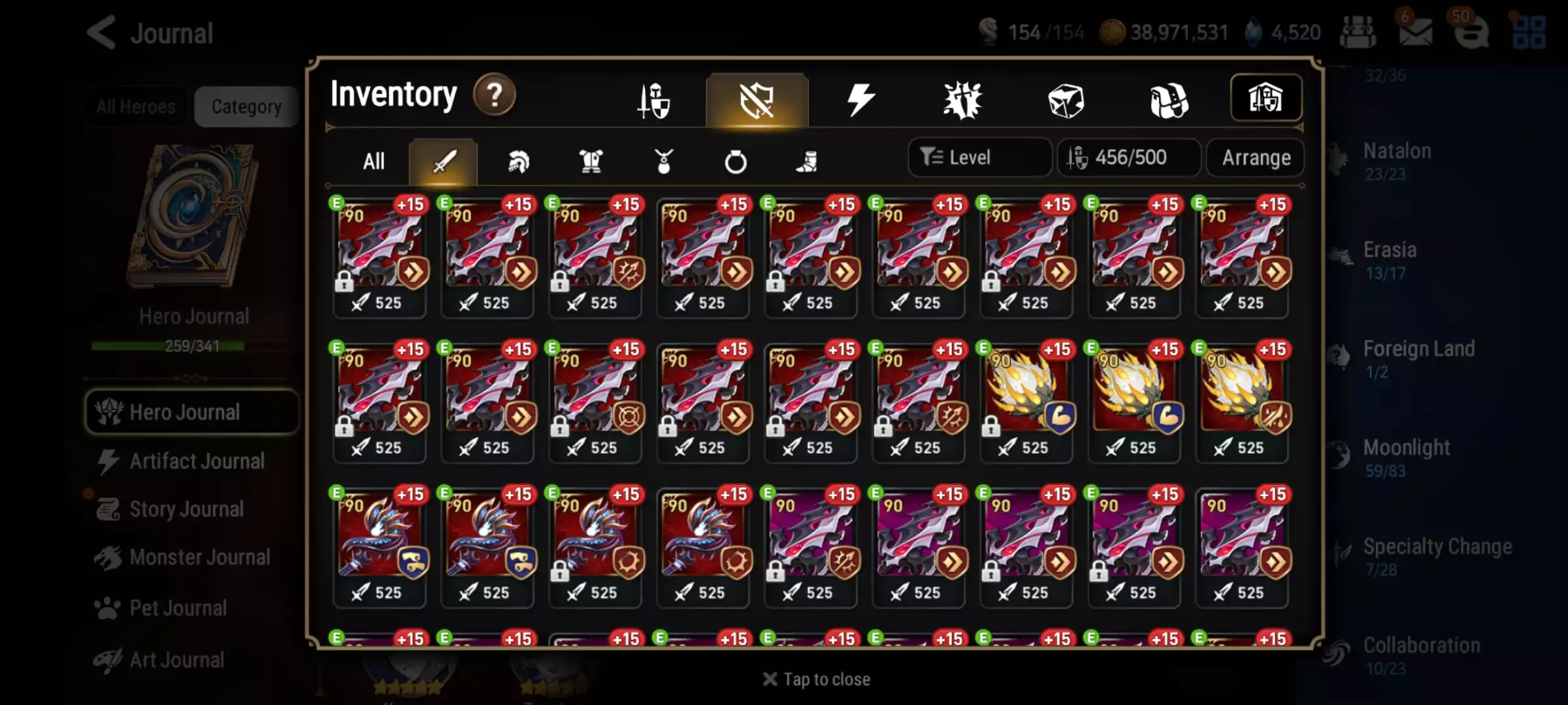 Ảnh 29ml + Headhunt + Pity mystic 200 gear 90 Max spd 306 Os all hunt trừ c13 Rift auto ngon